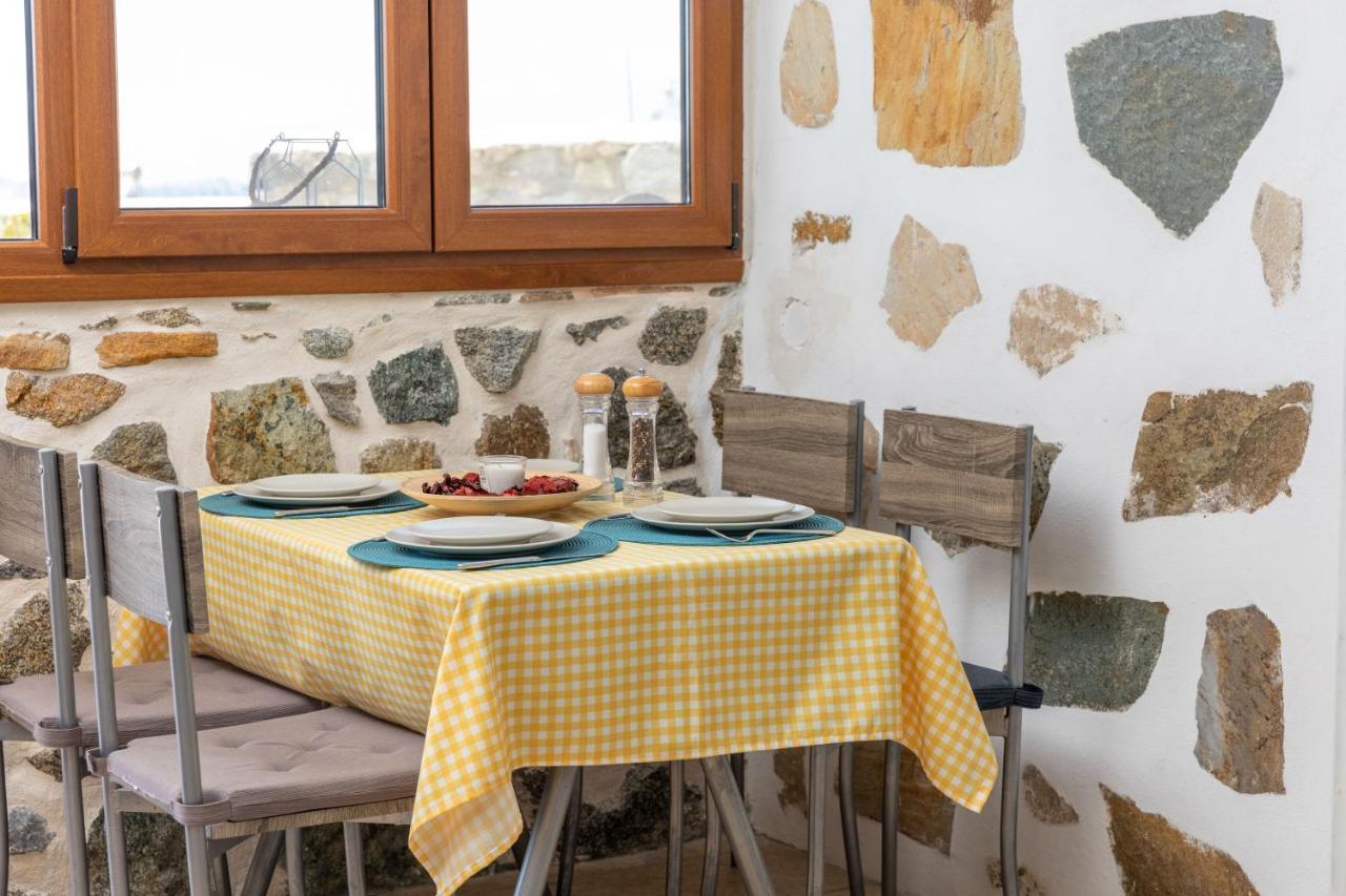 Glinado NaxosThe Stone House Naxos别墅 外观 照片