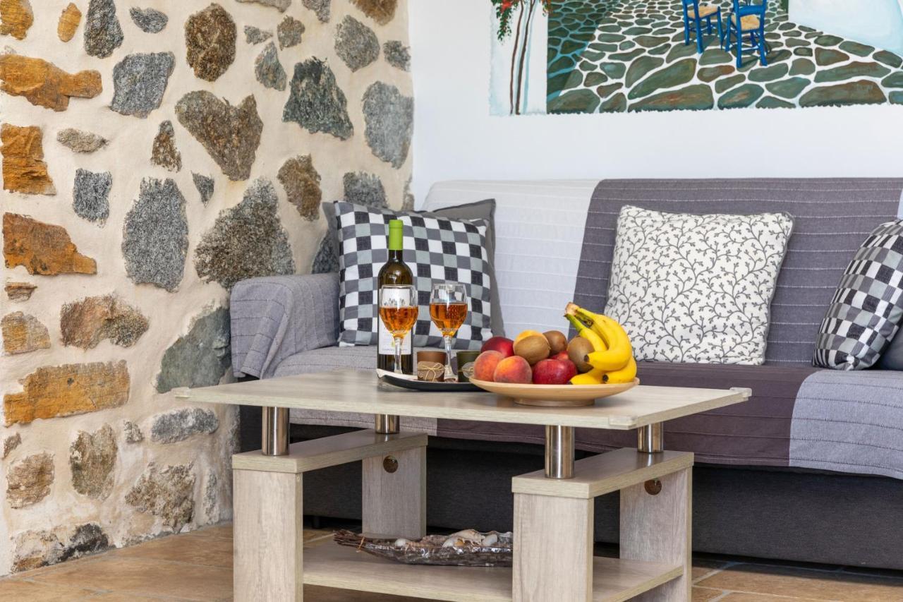 Glinado NaxosThe Stone House Naxos别墅 外观 照片