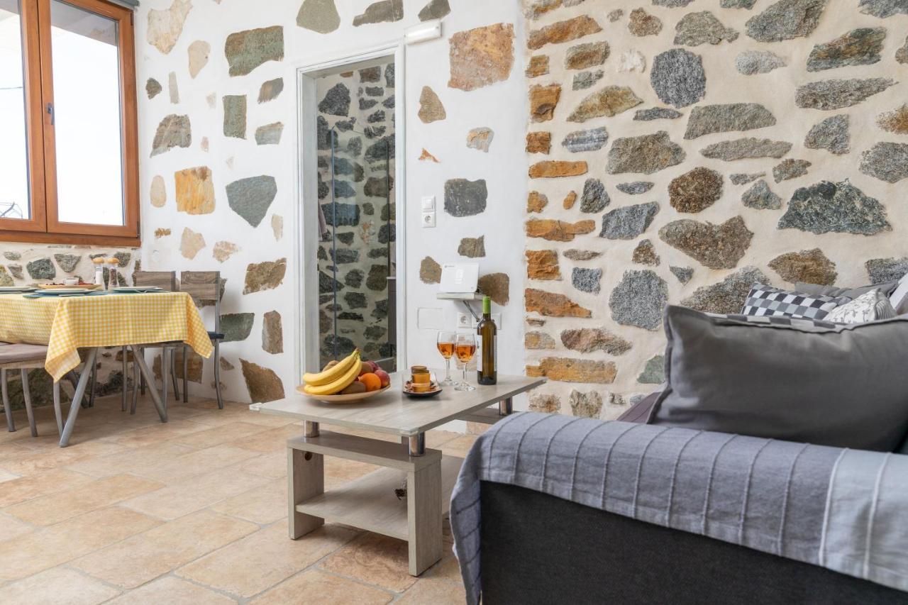Glinado NaxosThe Stone House Naxos别墅 外观 照片