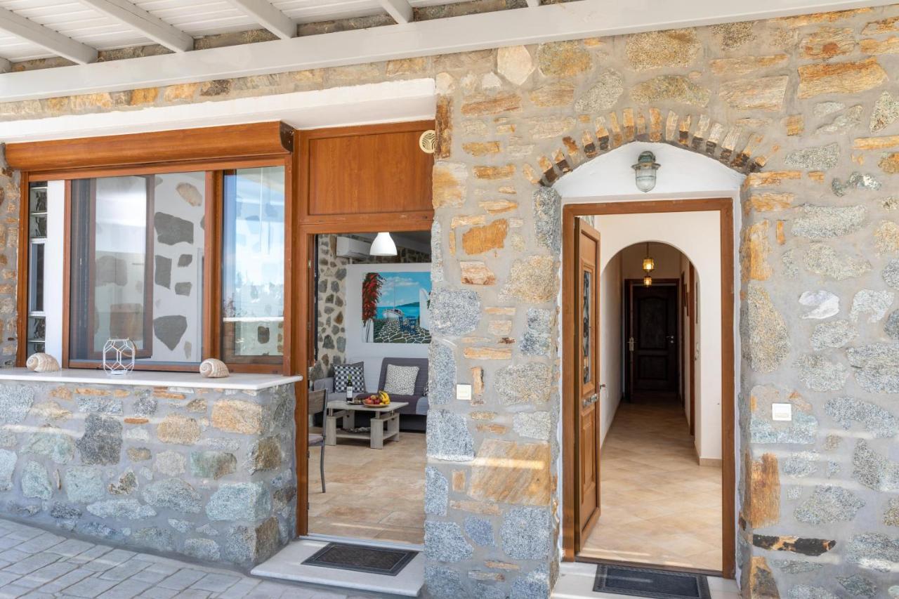 Glinado NaxosThe Stone House Naxos别墅 外观 照片