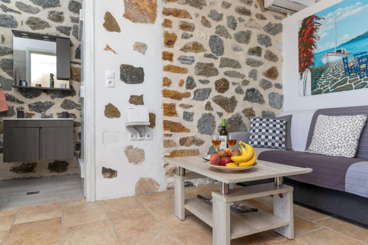 Glinado NaxosThe Stone House Naxos别墅 外观 照片